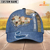 Joy Corners Charolais Customized Name Denim Cap