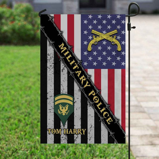 Joycorners Personalized US Army Branches Of Service Garden Flag #MT19