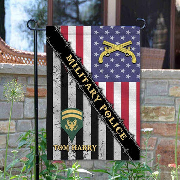 Joycorners Personalized US Army Branches Of Service Garden Flag #MT19