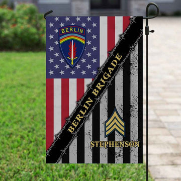 Joycorners Personalized Army Division Military Garden Flag #MT42