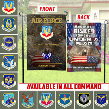 Joycorners Those Who Serve Deserve Honor Patriotic Garden Flag #MT65