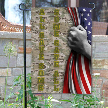 Joycorners Personalized US Army Branches Garden Flag