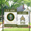 Joycorners Veteran Served With Pride Patriotic Garden Flag #MT50