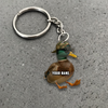 Joycorners Cool Duck Hunting Style Keychain & Ornament Personalized Name