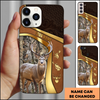 Joycorner Golden Leather Deer Personalized Phone Case