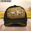 Joycorners Classic Personalized Name Black Cattle Cap