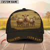 Joycorners Classic Personalized Name Black Cattle Cap