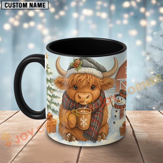 Joycorners Highland Chrismas Mug