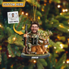 Joycorners Personalized Hunting Christmas Ornament Custom Photo Gift For Hunters