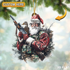 Joycorner Personalized Santa Duck Hunter Ornament