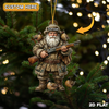 Joycorner Personalized Bird Hunter Santa Ornament