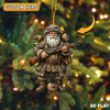 Joycorner Personalized Bird Hunter Santa Ornament