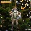 Joycorners Personalized Camo Gear Santa Duck Slayer Ornament