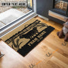 Joycorners Beefmaster Sunshine Field Custom Farm Name Custom Year Coir Doormat