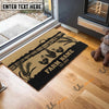 Joycorners Chicken Sunshine Field Custom Farm Name Custom Year Coir Doormat