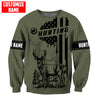 Joycorners Customized Name Hunting 4 3D Design All Over Printed