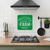Joycorners Welcome To Our Farm Metal Sign, Farmhouse Wall Decor & Wall Art, Farm Decor for Kitchen, Rustic Farm Decor LM0110