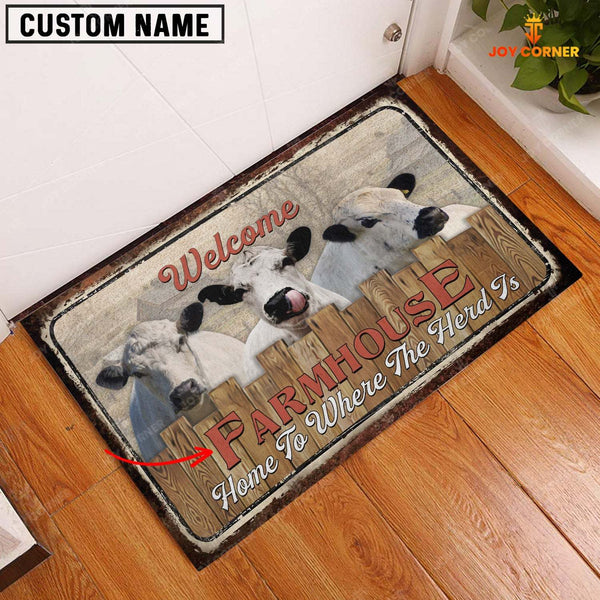 Joycorners Whitepark Personalized - Welcome  Doormat