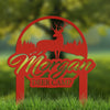 Joycorners Custom Deer Camp Laser Cut Metal Yard Stake-Custom-Personalized Deer Yard Sign - Deer-Hunting Cabin-Business LM0110
