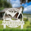 Joycorners Custom Duck Hunting Metal Lawn Sign - Personalized  Lawn Sign-Duck-Mallard Hunting Yard Signs -Stakes-Duck Hunting-Club-Organization -Business Sign LM0110