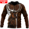 Joycorners Customized Name Hunting Legend 3D Design All Over Printed