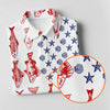 Joycorners American Flag Fish Shirt, Fishing SPF Shirt, Mens Fishing Shirts Long Sleeve, Gift For Fisherman