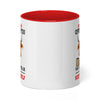 Joycorners My Opinion Offended You You Should Cow Two Tone Mug