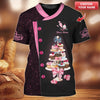 Joycorners Personalized Baker Shirt, Cupcake and Sweet Treats Tower Design MT2509