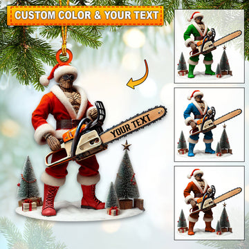 Joycorners Custom Name Carpenter Ornament, Christmas Gift Ornament 2D Flat LM2111
