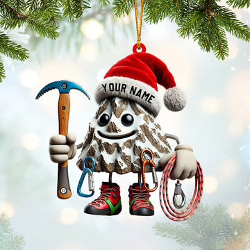 Joycorners Climbing Home Decor Christmas Ornament, Personalized Ornament 2D Flat LM2211