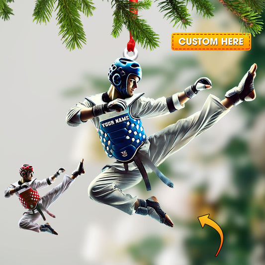 Joycorners Custom Ornament, Sport Ornament, Christmas Decor 2D Flat LM2211