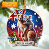 Joyccorners Custom Name Australia Ornament 2D Flat LM2111