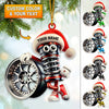 Joycorners Custom Name Auto Repairman Ornament, Christmas Gift Ornament 2D Flat LM2111