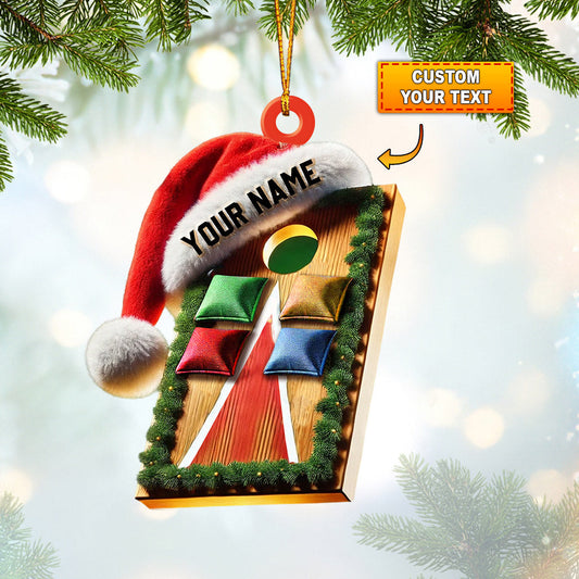 Joycorners Home Decor Christmas Ornament, Personalized Ornament 2D Flat LM2211
