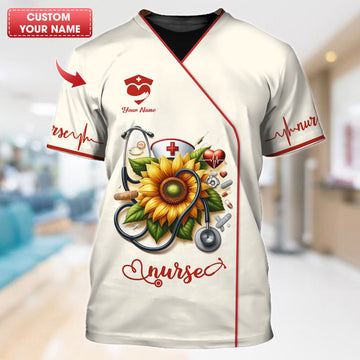 Joycorners Personalized Nurse Shirts - Celebrating Compassion and Dedication MT2509