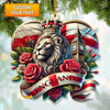 Joycorners Custom Name England Ornament, Christmas Gift for England Lover9 2D Flat LM2211