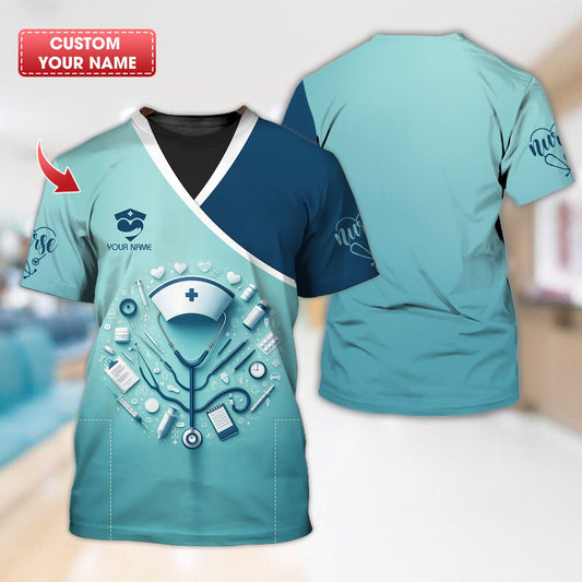 Joycorners Personalized Nurse Shirt, Although The Nursing Profession Can Be Stressful And Complex, I Always Take Pride In It MT2509