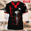 Joycorners 3D Full Print Knives Chef Shirt Personalized Name Gift For Chef Lovers MT2509