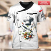 Joycorners Personalized Chef Shirt - Classic Culinary Tools & Fresh Herbs Ensemble MT2509