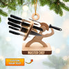 Joycorners Master Chef Christmas Ornament, Personalized Ornament 2D Flat LM2211