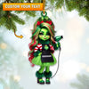 Joycorners Custom Name Hairdresser Ornament, Hair Salon Christmas Decoration 2D Flat LM2111