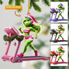 Joycorners ELF Treadmill Decor Christmas Ornament, Personalized Ornament 2D Flat LM2211