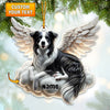 Joycorners Dog Angel Christmas Home Decor Christmas Ornament, Personalized Ornament 2D Flat LM2211