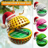Joycorners Custom Name Pickle Ball Ornament, Pickle Ball Love Christmas Decoration 2D Flat LM2111