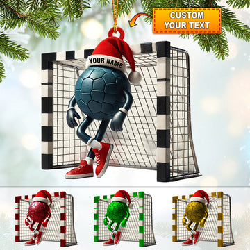 Joycorners Goalkeeper Home Decor Christmas Ornament, Personalized Ornament 2D Flat LM2211