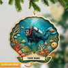 Joycorners Diving Home Decor, Christmas Ornament, Personalized Ornament 8 2D Flat LM2111