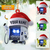Joycorners Closed Circuit Television Christmas Ornament, Personalized Ornament 2D Flat LM2211