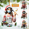Joycorners Makeup Artist Christmas Ornament, Personalized Ornament 2D Flat LM2211