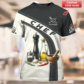 Joycorners Personalized Chef Shirts - Spice Up Your Culinary Skills MT2509