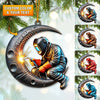 Joycorners Custom Name Ornament, Space Engineer 2D Flat LM2211